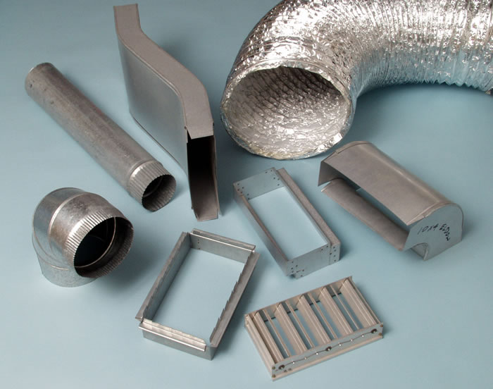 Ducting and Spare Parts for Warm Air central heating systems.